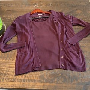 GUC! Loft Tank And Cardigan